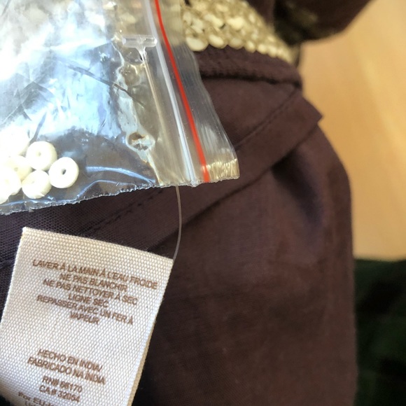 Free People Beaded Dress with Keyhole Back - Picture 6 of 8